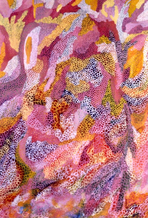Colormotion by Kathy Leland, oil on canvas