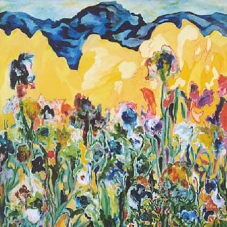 Imaginary Garden by Kathy Leland, oil on canvas